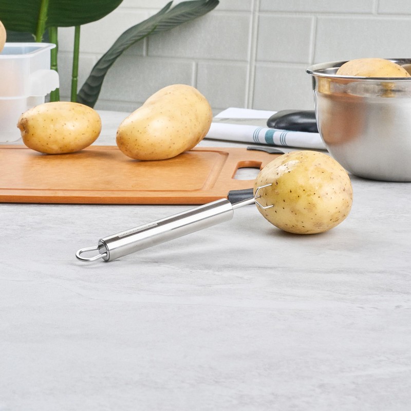Restaurantware-German Standard 6.1 Inch Granny Fork, 1 Prong Potato Fork
