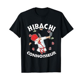 Hibachi Chef Costume Hibachi Connoisseur Japanese Hibachi T-Shirt