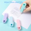 4 Pcs Retractable Eraser Soft Colors Push-Pull Rubber Eraser Sliding