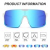 BUYAGE Men Sunglasses Youth Baseball Sunglasses, Cycling Sports Softball Visor