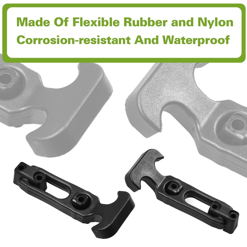 Shu-Ran Cooler Latches Rubber Latches Replacement for Cooler,Boat,Golf Cart Bed,Tool