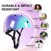 NIKISHAP Kids Adjustable Bike Helmet, Suitable for Toddler Kids Ages
