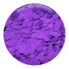 GLITTIES - Plum - (.094") - Purple Hexagon Glitter -