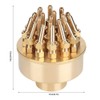Fountain Nozzle Brass 3 Layers Adjustable Watering Sprayer Pond Sprinkle
