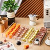 Briwooody Expandable Acrylic Coffee Pod Holder Holds 35 to 70
