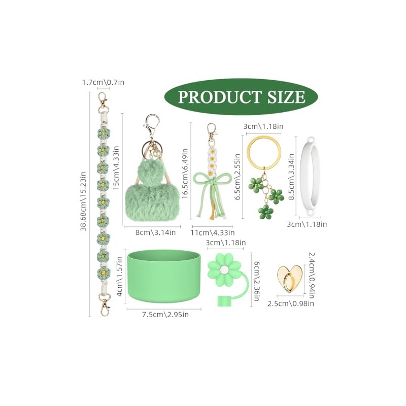 HASTHIP® Juego de 8 Accesorios de Silicona para Botella de