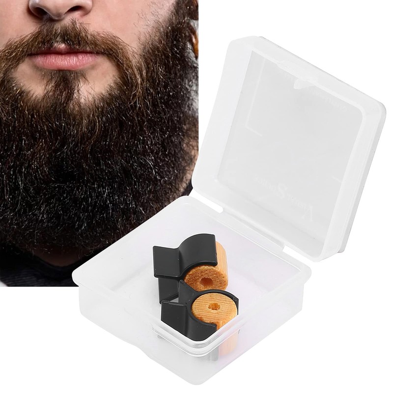 Moustache Hair Rollers for Men Curlers Handlebar Trainer Beard Moustache