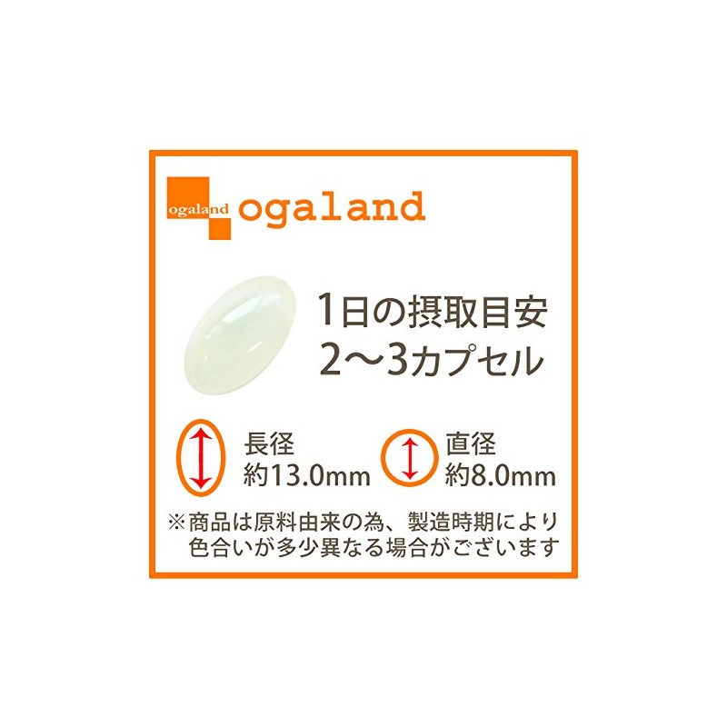 【訳あり】 ココナッツオイル 100 (60カプセル/約1ヶ月分)オーガランド サプリメント【賞味期限：2024年3月】