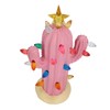 Cactus Figurine Resin Home Decor Plant Cactus Christmas Tree with