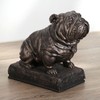 Veronese Design 5 7/8 Inch British Bulldog Bookends Resin Sculpture