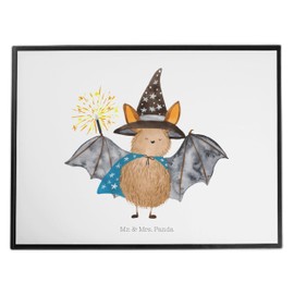 Mr. & Mrs. Panda Desk Mat Bat Wizard Gift Magician, Good Mood, Desk Pads, Animal Motifs, Desk Mat