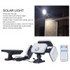 4 Head Solar Sensor Light 7700K 8W IP65 3 Gear