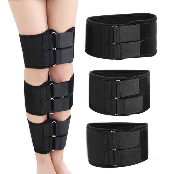 O/X Leg Type Correction Belt Adjustable Legs Posture Correction Belt Knee Shape Smoothing Band Bandage Durable Material (M.)