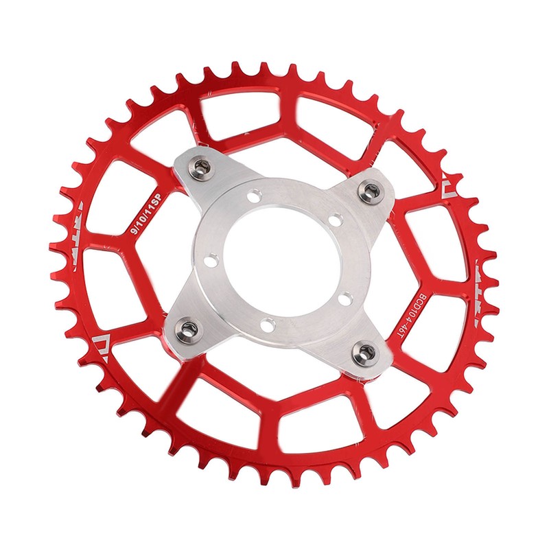 Motor Bike Gear Adapter High Hardness Accurate 46T 104BCD Sprocket