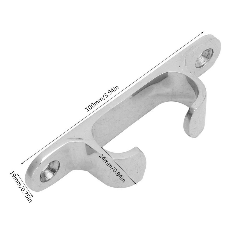 316 Stainless Steel Straight Bow Chock Cleat Line Marine Boat