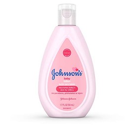 Johnsons Johnson's Loción hidratante para bebés con aceite de coco, 1.7 onzas líquidas, 1.70 onzas
