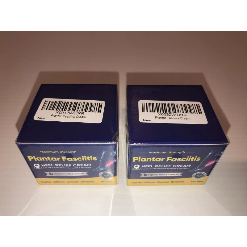 Heel 2 PLANTAR FASCIITIS HEEL RELIEF CREAM MAXIMUM STRENGTH 60ml
