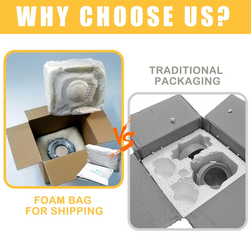 10 Pack 14"x16" Expandable Packing Foam for PC & Irregular-Shaped