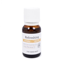 The Herb Shop 15ml Essential Oil Refresh 2ea