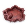 AYVRUOP Reptile Water Tray, Terrarium Accessories, Turtle Terrarium, Durable, Simulates