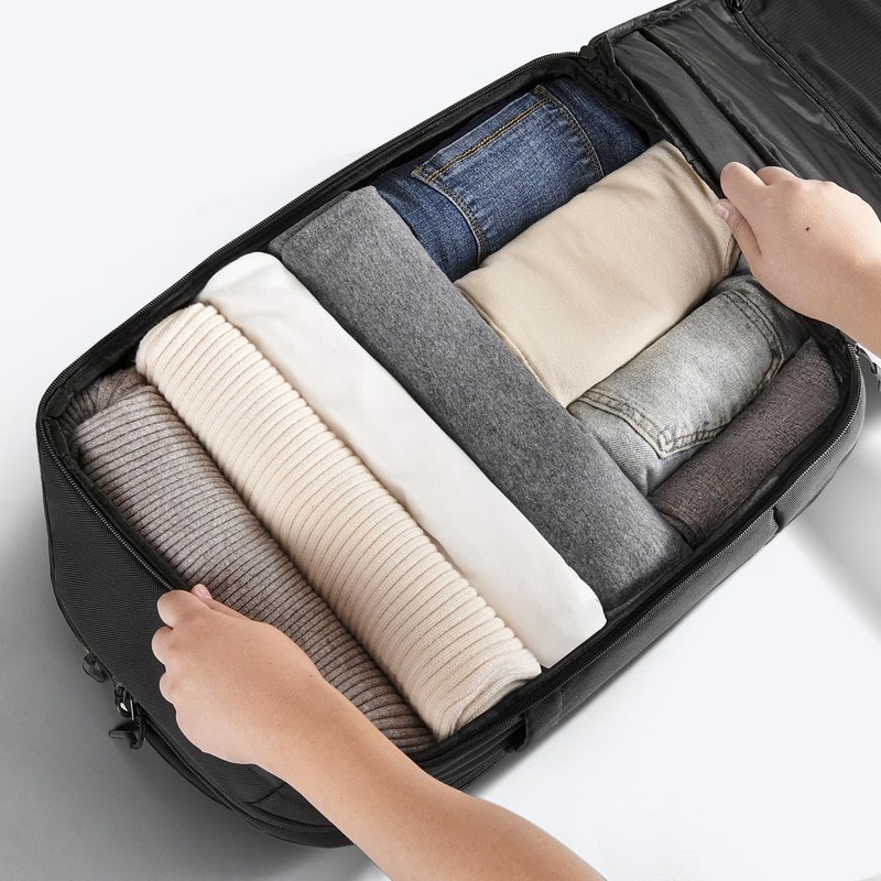 GHERSON Travel Laptop Backpack, TSA Friendly Flight Approved Carry-on Luggage,Water-resistant