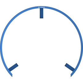 Mission Darts Torus 270 | Dart Board LED Lighting System with Easy Access to Dartboard Area for Unrestricted Play, Sand Blasted Black, Red, Blue, Green, Purple, Bronze and Silver Colours