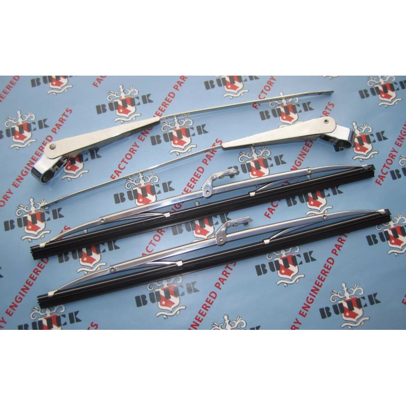 CARS 1954-1956 Buick Windshield Wiper Arms & Blades | Matched