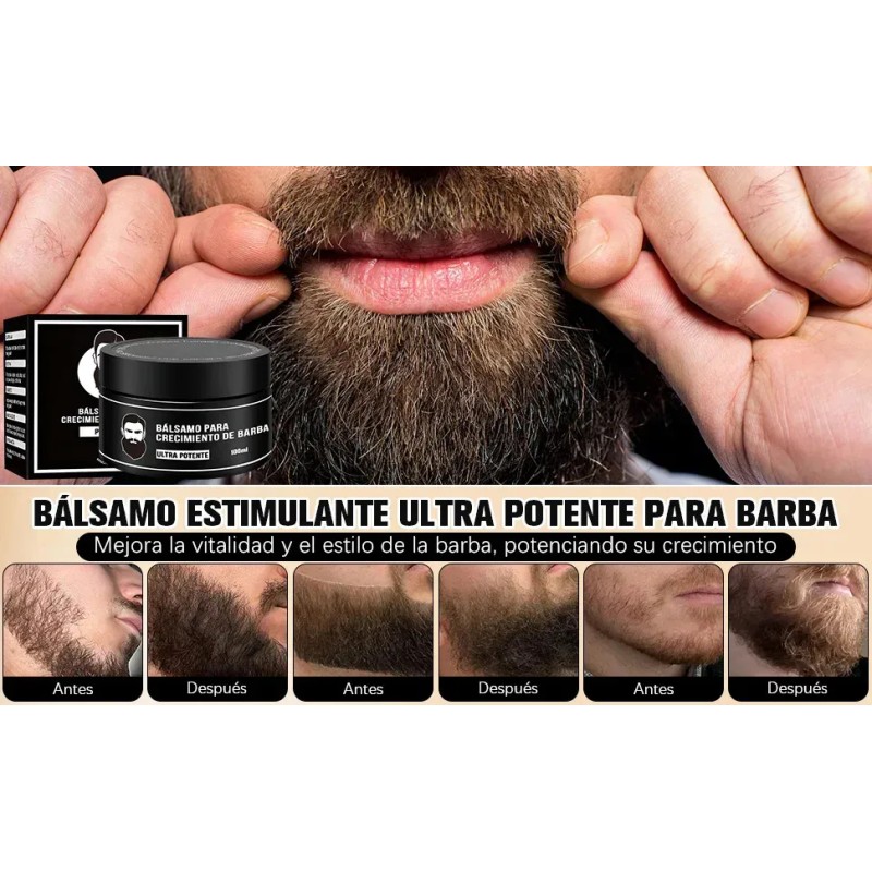 2pcs Cosmetics Para Barba, Hidrata Y Fortalece La Barba T