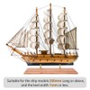 GAWEGM Big Ship Model Base Bracket Accessories : CNC Brass