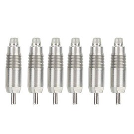 6 Piezas de Acero Inoxidable Bebedero de Pollo Pato automático Aves de Corral pezón Equipo de Cultivo Kit de Agua para Aves de Corral