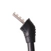 VOANZO 2pcs Bicycle Lock Cable, 4-Digit Number Resettable Combination Bike