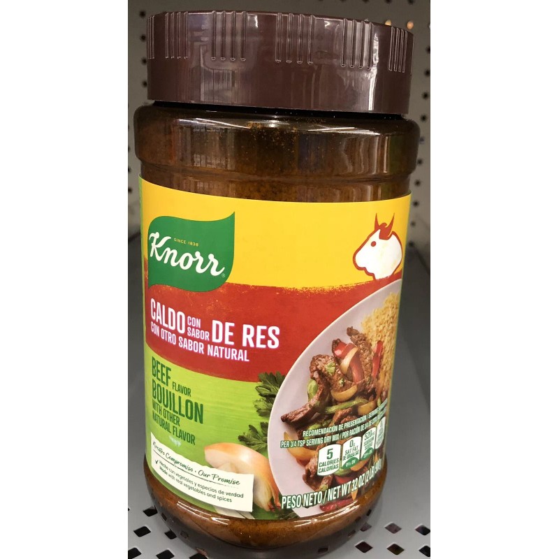 KNORR CALDO CON SABOR de RES - ONE LARGE JAR