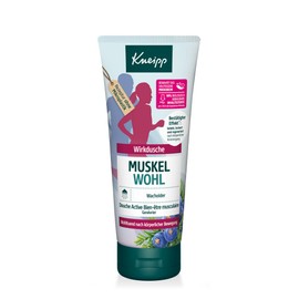Kneipp Active Shower Muscle Well: Reactivating & Loosening Shower Gel with Juniper Essential Oil, Ideal After Physical Exercise & Effort, Vegan, No Microplastics, 200 ml