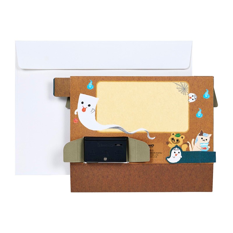 Sanrio 687821 Summer Light & Melody Ghost House Message Card