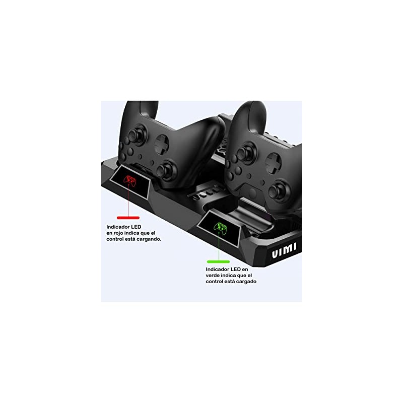 Vimi Base Ventilador Compatible para X Box One Soporte Carga