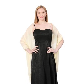 FAIRYGATE Halstuch Damen Weicher Chiffonschal Damen Schals Langer Schal Farbverlauf Polyester Hijab A0422