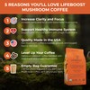 LIFEBOOST Lifeboost Cognition Adaptogenic Decaf Mushroom Coffee - Lions Mane