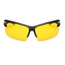 Work and Sports Protective Glasses Sunglasses UV Protection Protective Glasses for Driving, Cycling, Golf, Fishing, Running - Yellow
