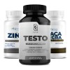 Testo, Maca Negra Y Zinc | Suplemento Premium Vitalidad