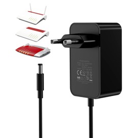 12V 3A Power Supply Charger Compatible with AVM Fritz!Box 7690, 7510, 7590,7560,7430, 7390, 6690, 7540, 7530, 7510, 7490, 6490,5590,5530...WLAN Router and Telekom Speedport Smart Smart plug power