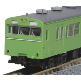 KATO 10-1743C N Gauge 103 Series Uguis Set of 4 Railway Model Train Green