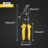 GOLD DEER Plastic Laminate Cutting Shear With Safety Lock Straight