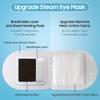 BeHoomi Steam Eye Mask, 10 Packs Heated Eye Mask, Self