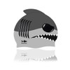 escualo Gorra para Natacion Niño Modelo Tiburon (Silicon) Impermeable, Unitalla,