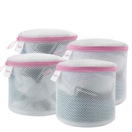 Bra Wash Bag,4PCS Mesh Laundry Bags for Bras/Underwears/Socks by Gogooda …