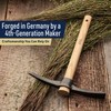 16” Hand Pick Axe - Forged Steel Pickaxe for Digging,