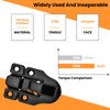 UBANU Toggle Hasp Latches Hardware with Hardening Screws, 2 Pack