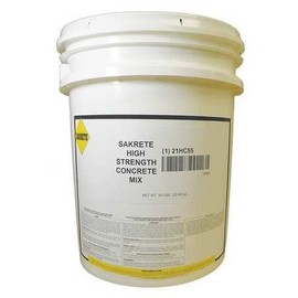 High Strength Concrete Mix, Pail, 50 lb.