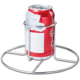 Beer Can Chicken Holder -2 pcs for Grill Oven Smoker Sturdy Stainless Steel Beer Butt Chicken Holder for Whole Chicken Roaster Easy to Use and Clean Chicken Rack for Tender and Juicy Chicken Turkey