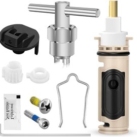 1222 with Puller 104421 and Handle Adapter Kit 116653 for Moen Posi Temp Tub Shower Faucet